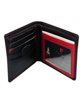 Men’s wallet & Pierre Cardin metal Pen - PC2121