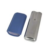 CGS-002BU Pierre Cardin Genuine leather Cigar Case Can Hold Two Cigars 2