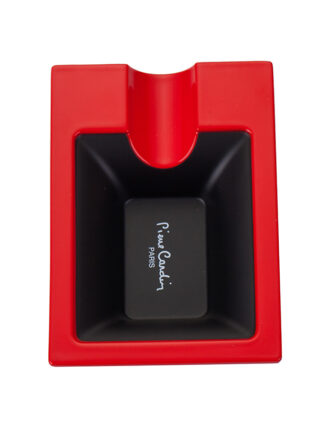 PCX-004 Pierre Cardin Metal Zinc Alloy Portable Cigar Ashtray can hold up to ring gauge 60”