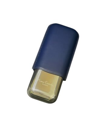 CGS-002BU Pierre Cardin Genuine leather Cigar Case Can Hold Two Cigars up to  62" Ring Gauge