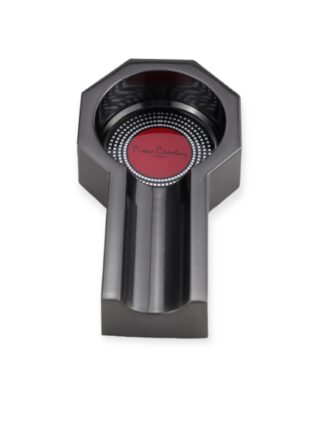 PCX-016G Pierre Cardin HEXA series Zinc Alloy Cigar ashtray Single 4cm slot for large cigar Gunmetal