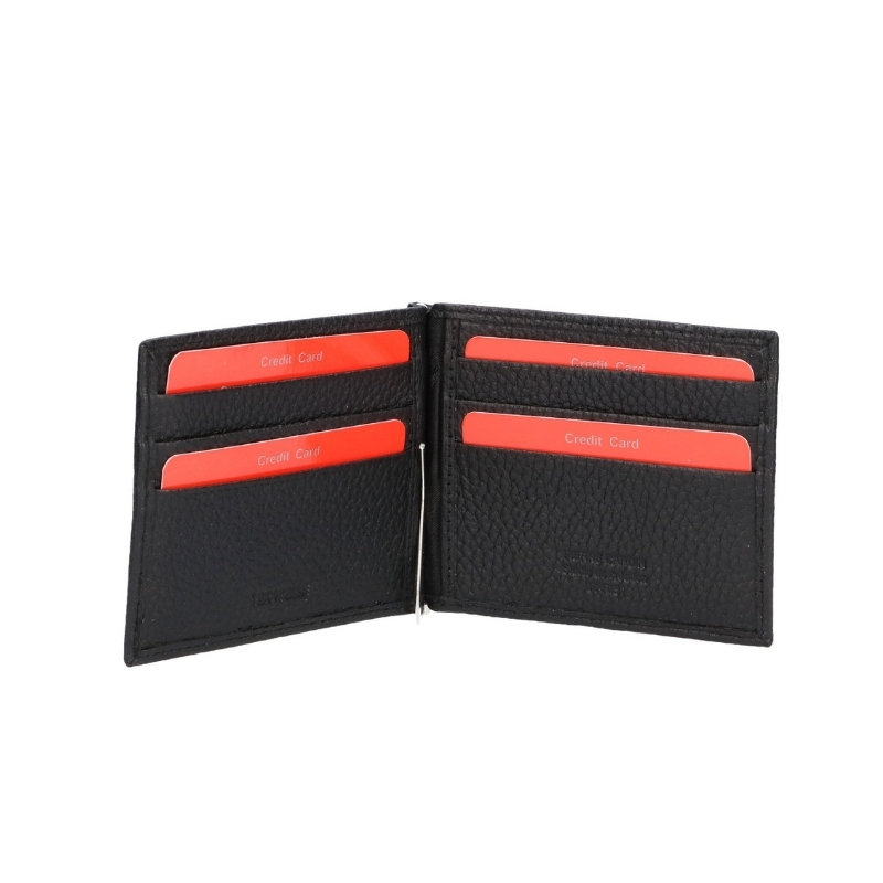 PCW011 Pierre Cardin Compact men’s wallet in genuine leather with under-wire money clip, two card slots, and integrated coin purse — sleek, practical and ideal for minimal carry or gifting 2 PCW011 Pierre Cardin Compact men’s wallet in genuine leather with under-wire money clip, two card slots, and integrated coin purse — sleek, practical and ideal for minimal carry or gifting 2