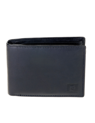 PCW02 Pierre Cardin Refined wallet in genuine leather with fire-embossed logo — practical, elegant and ideal for everyday carry or gifting