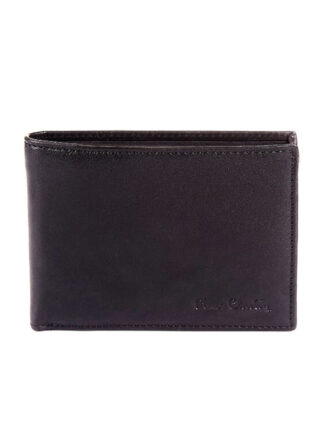 PCW048 Pierre Cardin men’s wallet in genuine leather with a printed logo — compact, functional, and ideal for daily use or as a refined gift.